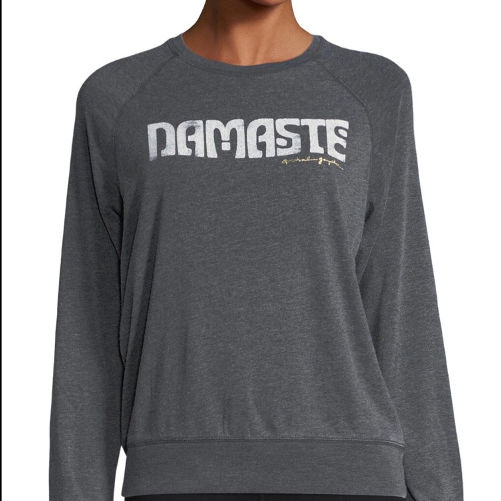 Spiritual Gangster Namaste Boyfriend Sweatshirt